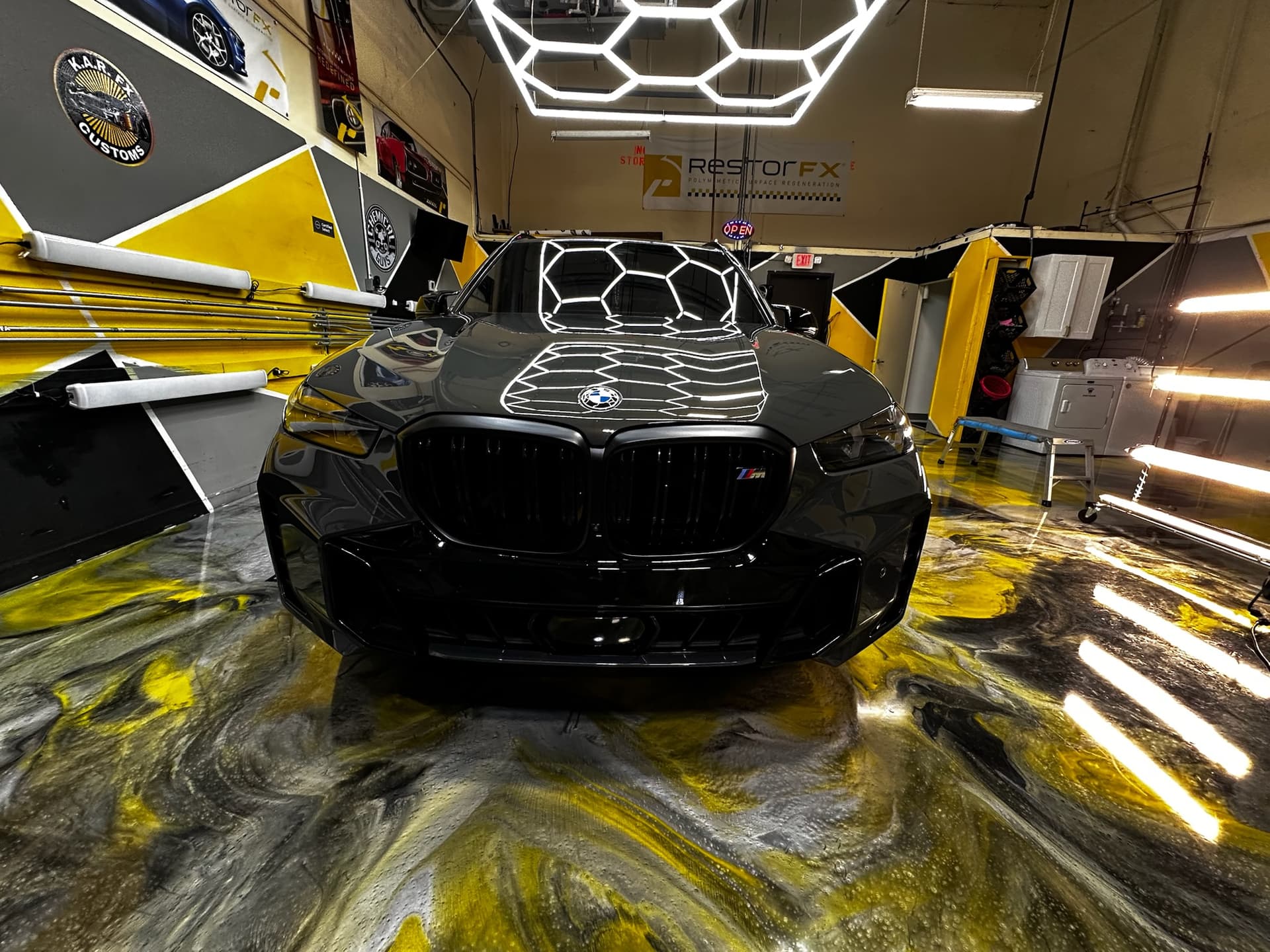 BMW after full detail and ceramic treatment — exterior finish