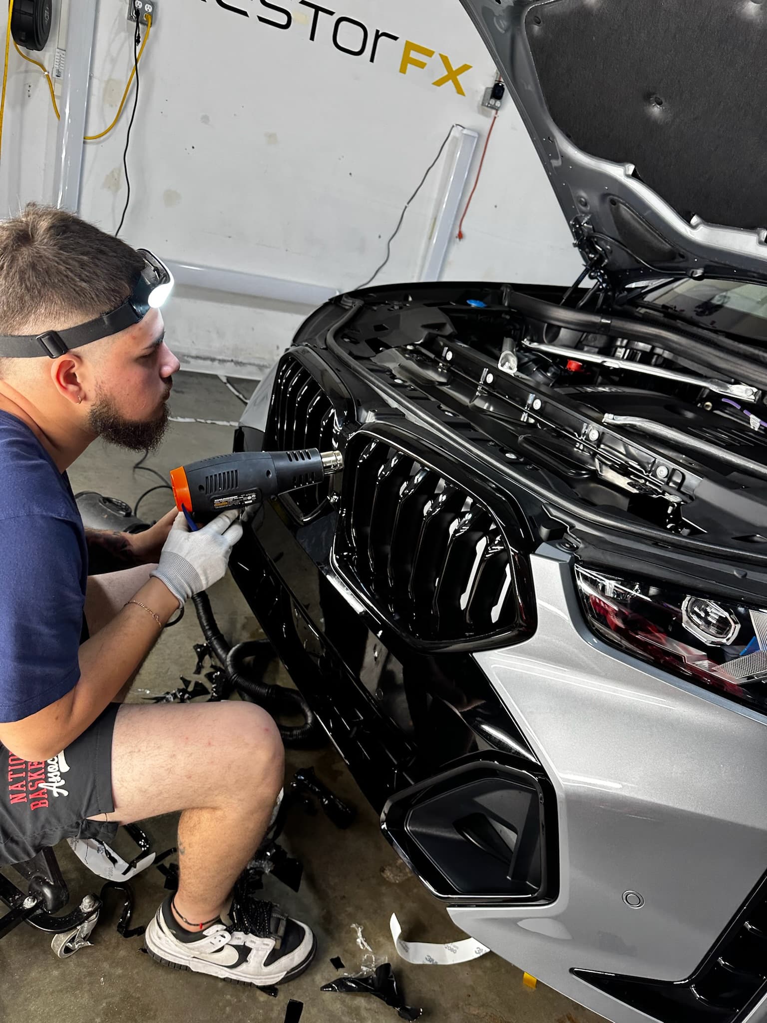 Full vehicle color change wrap — premium vinyl finish